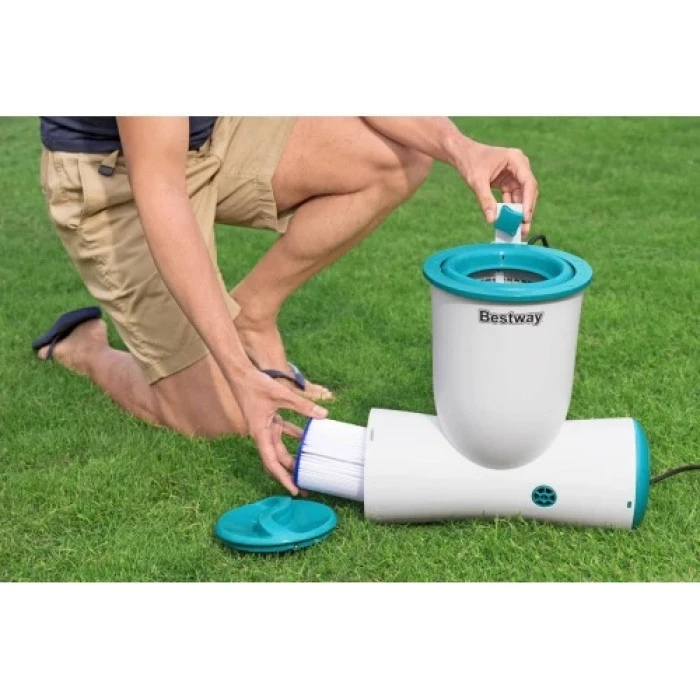 Насос фильтровальный со скимером и картриджем Bestway 58469