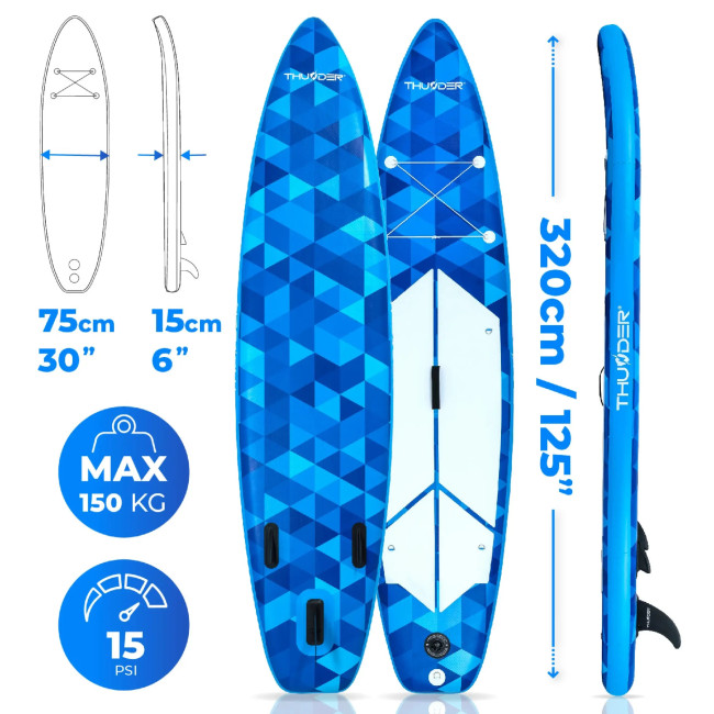 Надувная доска SUP (Сапборд) THUNDER NION 320
