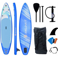 Надувная SUP доска (Сапборд) Halo-Fit SUP11 335 голубая