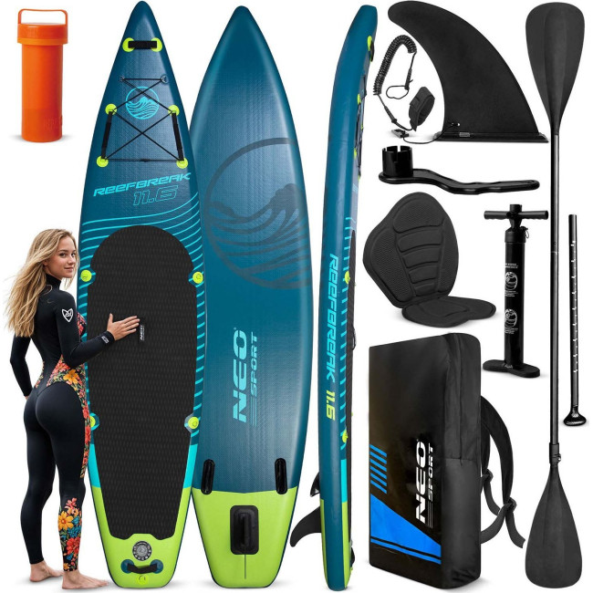 Надувная SUP доска (Сапборд) NeoSport 170300 Reefbreak 350