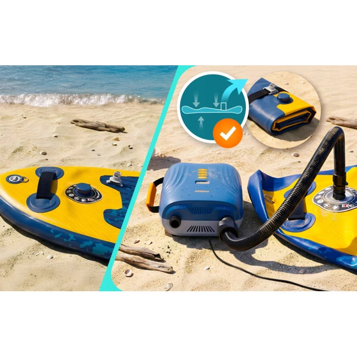 Насос электрический для надувной лодки SUP Neo-Sport NS-713