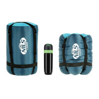 Спальный мешок NILS CAMP NC2012 серо-голубой