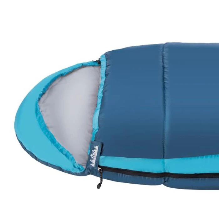 Спальный мешок NILS CAMP NC2012 серо-голубой