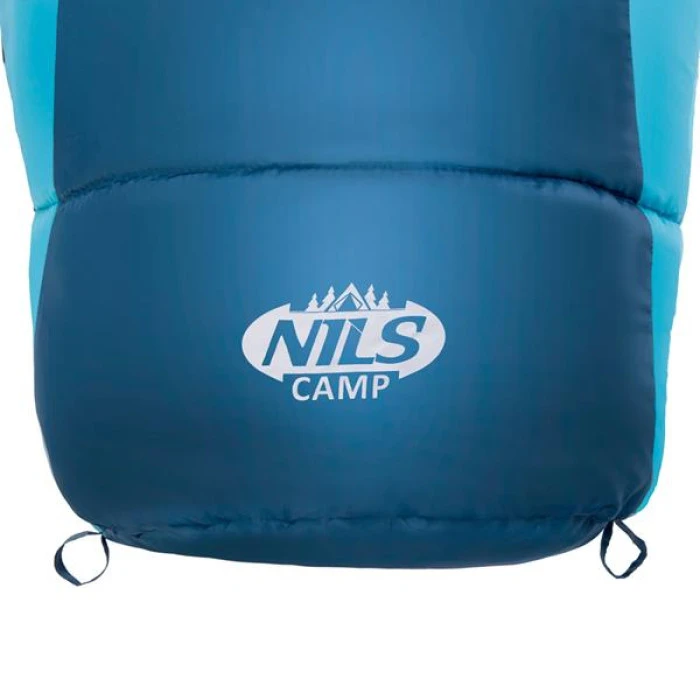Спальный мешок NILS CAMP NC2012 серо-голубой