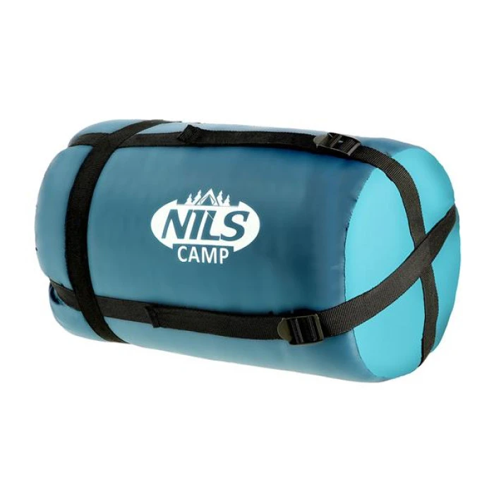 Спальный мешок NILS CAMP NC2012 серо-голубой