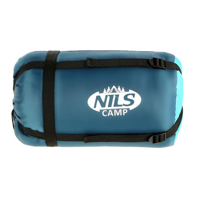 Спальный мешок NILS CAMP NC2012 серо-голубой