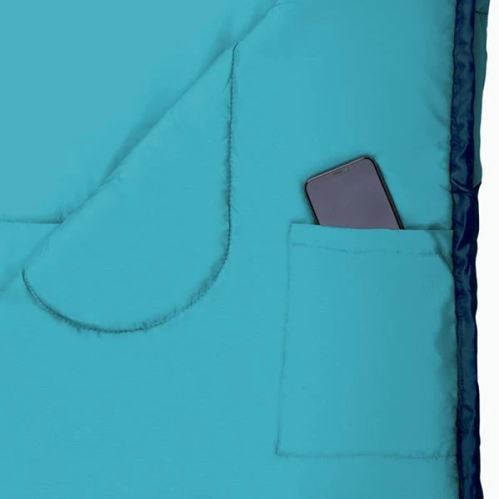 Спальный мешок размер L NILS CAMP NC2008 сине-голубой