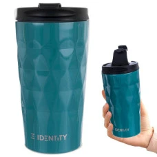 Термокружка IDENTITY 430 мл - бирюзовая