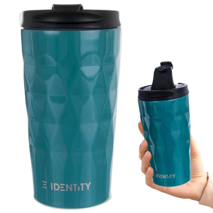 Термокружка IDENTITY 430 мл - бирюзовая