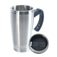 Термокружка с ручкой Orion 450 мл серая