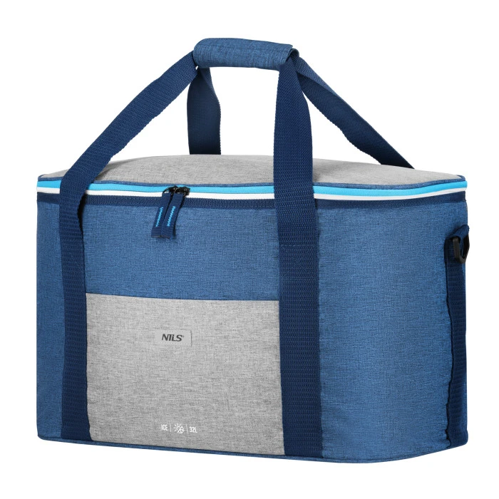 Термосумка NILS CAMP NC2903 32 л, синьо-сіра