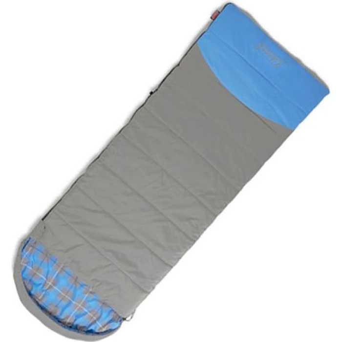 Одноместный спальный мешок Coleman Basalt Single серо-голубой 225x80см (053-L0000-2000030215-266)