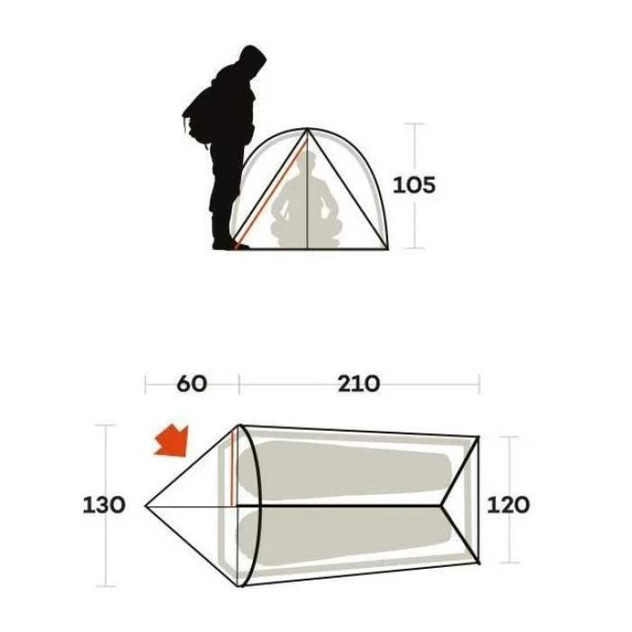 Двухместная палатка FERRINO Thar 2