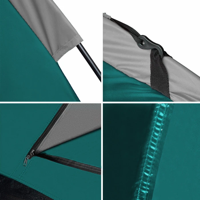 Намет двомісний NILS CAMP NC6010 Hiker, 275 х 150 х 105 см, зелений