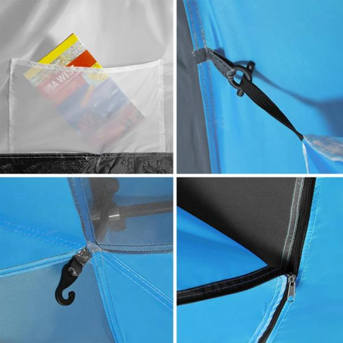 Кемпинговая палатка NILS CAMP NC6031 HIGLAND серо-голубая