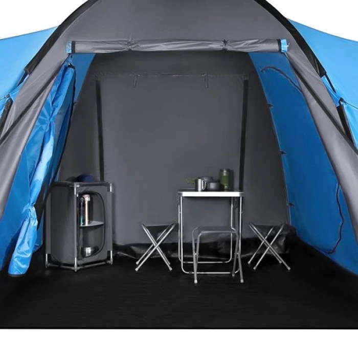 Кемпинговая палатка NILS CAMP NC6031 HIGLAND серо-голубая