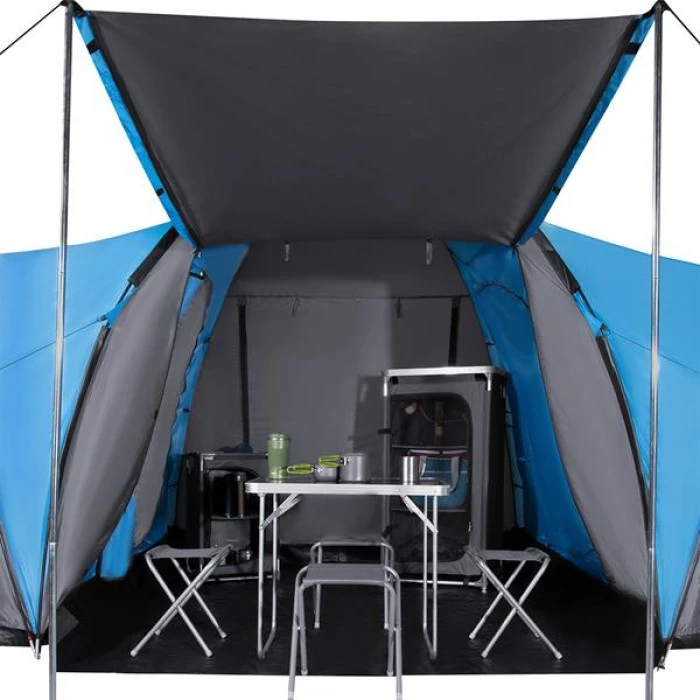 Кемпинговая палатка NILS CAMP NC6031 HIGLAND серо-голубая