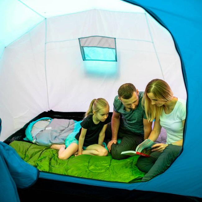 Кемпинговая палатка NILS CAMP NC6031 HIGLAND серо-голубая