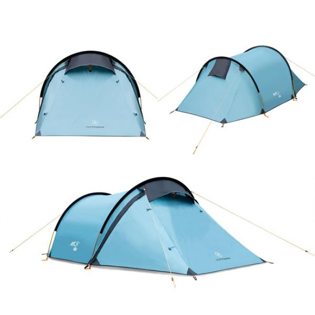 Кемпинговая палатка NILS CAMP NC6003 NORTH PEAK голубой