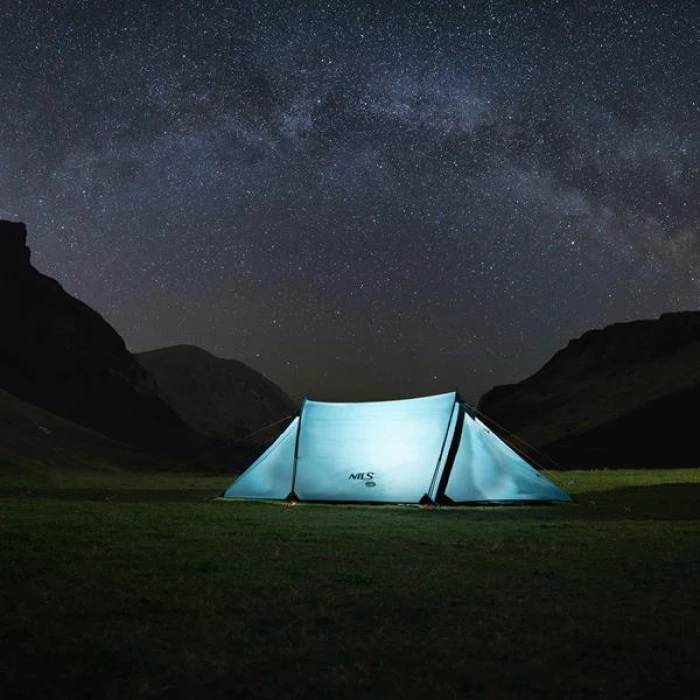 Кемпинговая палатка NILS CAMP NC6003 NORTH PEAK голубой