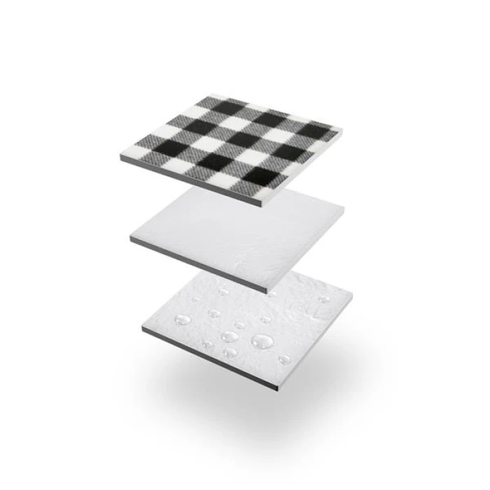 Коврик для пикника NILS CAMP NC2311 200 x 200 см черно-белый