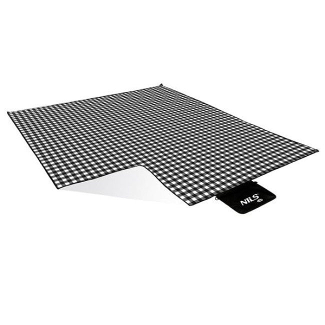 Килимок для пікніка NILS CAMP NC2311 200 x 200 см, чорно-білий