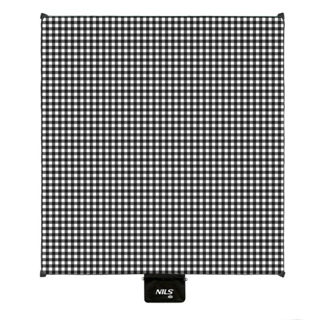 Килимок для пікніка NILS CAMP NC2311 200 x 200 см, чорно-білий