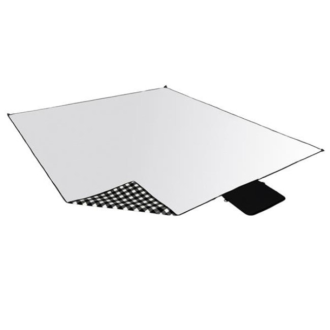 Килимок для пікніка NILS CAMP NC2311 200 x 200 см, чорно-білий