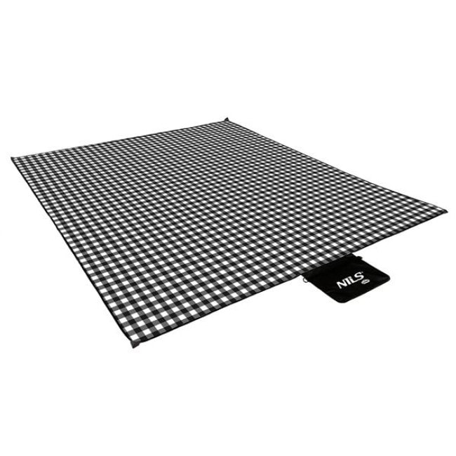 Килимок для пікніка NILS CAMP NC2311 200 x 200 см, чорно-білий