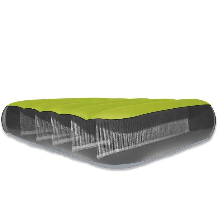 Матрас надувной Intex 64097 с электронасосом 191x76 см, салатовый.