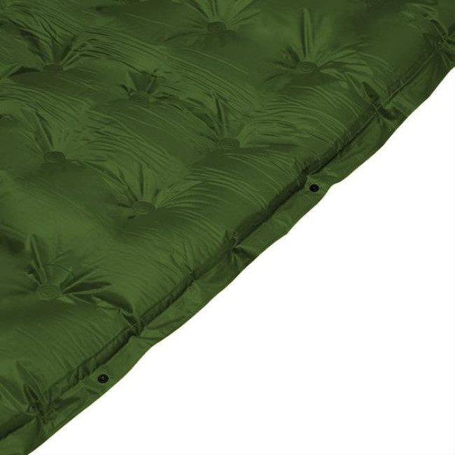 Коврик самонадувающийся NILS CAMP NC4018, 188 х 66 х 3,5 см - темно-зеленый