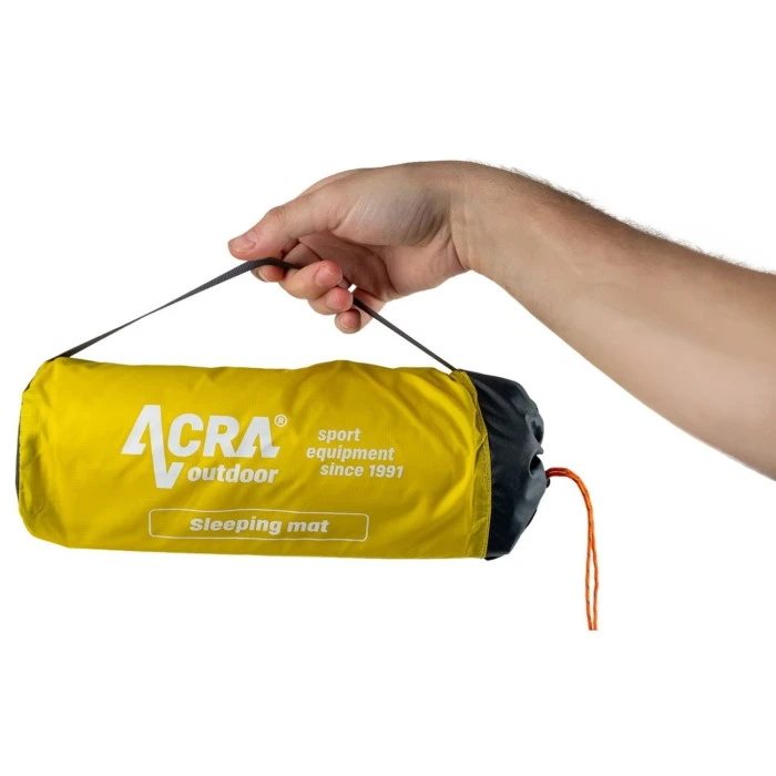 Матрац надувний ACRA L48-ZL 188х55 см, жовтий