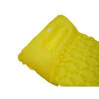 Матрас надувной ACRA L48-ZL 188х55 см, желтый.