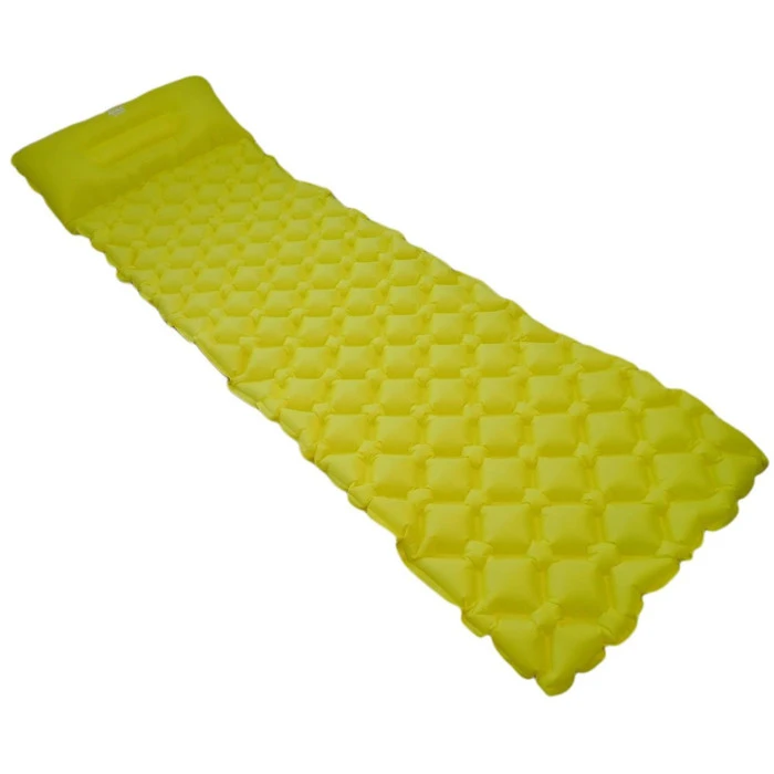Матрац надувний ACRA L48-ZL 188х55 см, жовтий
