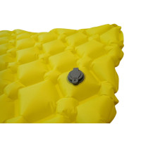 Матрас надувной ACRA L48-ZL 188х55 см, желтый.