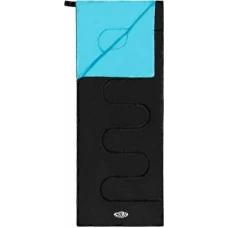 Спальний мішок NC2002 NILS CAMP - чорно-блакитний