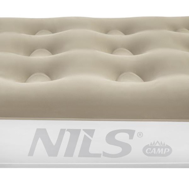 Матрац надувний одномісний NILS CAMP NC2801 191 х 73 х 22 см, бежевий