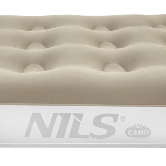 Матрас надувной одноместный NILS CAMP NC2801 191 х 73 х 22 см, бежевый
