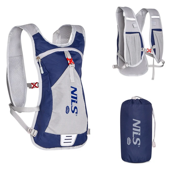 Рюкзак для бега NILS CAMP NC1708 Tripper 10 л серо-синий