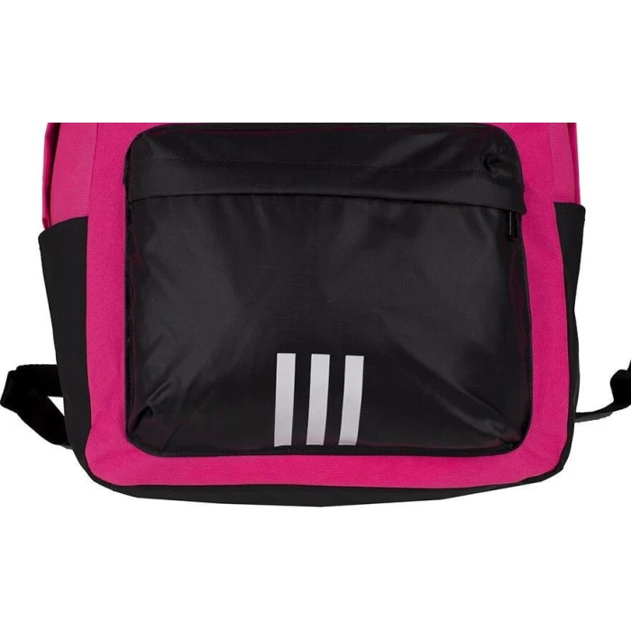Шкільний міський спортивний рюкзак Adidas adidas Classic Badge of Sport 3-Stripes рожево-чорний IK5723