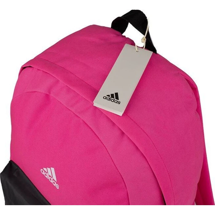 Шкільний міський спортивний рюкзак Adidas adidas Classic Badge of Sport 3-Stripes рожево-чорний IK5723