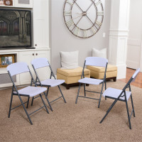 Складной стул Lifetime белый гранит 80615