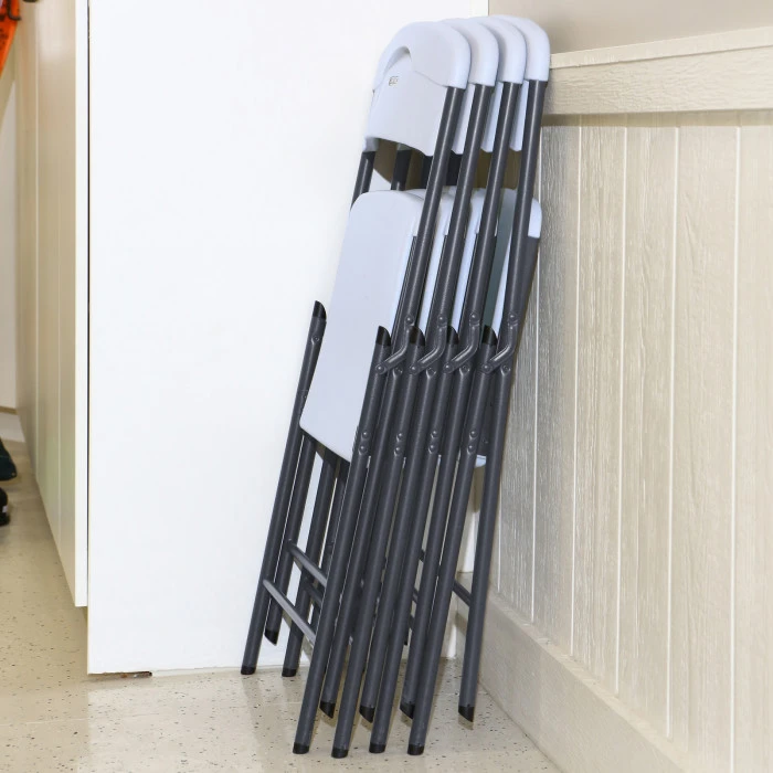 Складной стул Lifetime белый гранит 80615