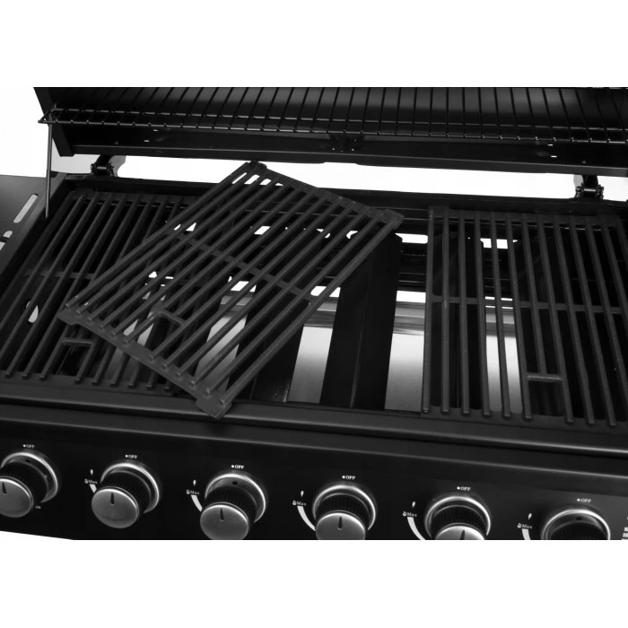 Газовый гриль LEHMANN VEGAS 6+1 черный