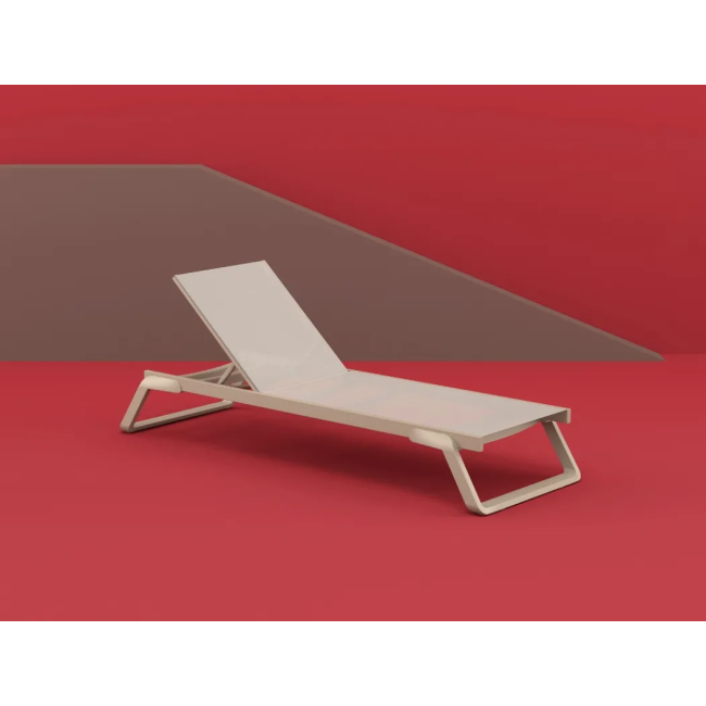 Шезлонг Siesta Tropic, бежевый