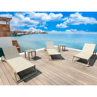 Шезлонг Siesta Tropic, бежевый