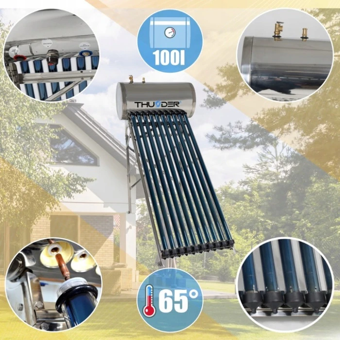 Напорный коллектор с баком-100л-THUNDER