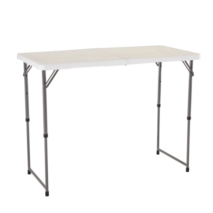 Стол раскладной Lifetime 4428 с регулировкой высоты, 122 см