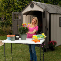 Стіл розкладний Lifetime 4428 з регулюванням висоти, 122 см