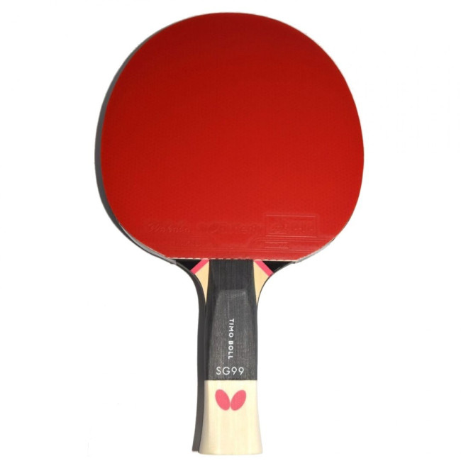 Ракетка для настольного тенниса BUTTERFLY Timo Boll SG99, черно-красная.